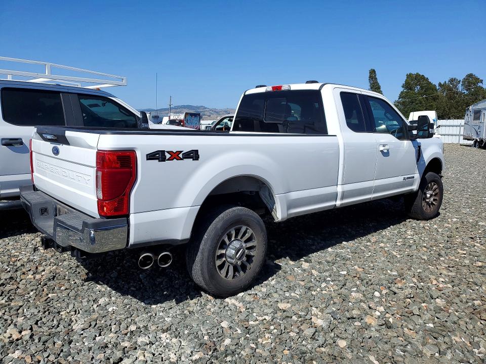2022 Ford VIN 1FT8X3BT5NEE57792 COPART salvage auction — FRAME DAMAGE, Ca - Salvage Certificate, sold $31,250 on 2026-09-03 (photo 3)