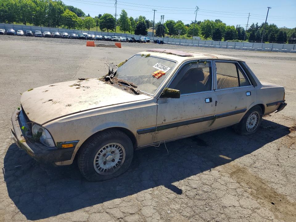 1981 Peugeot 505 VIN VF3BA4167BS310563 COPART salvage auction — MINOR DENT/SCRATCHES, Or - Lien Papers, Clean Title, sold $125 on 2026-07-13 (photo 1)