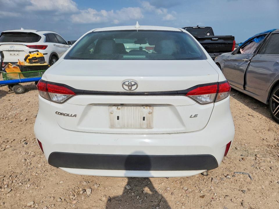 2022 Toyota Corolla VIN 5YFEPMAE1NP331363 COPART salvage auction — FRONT END, Tx - Certificate Of Title, sold $9,000 on 2026-07-23 (photo 6)