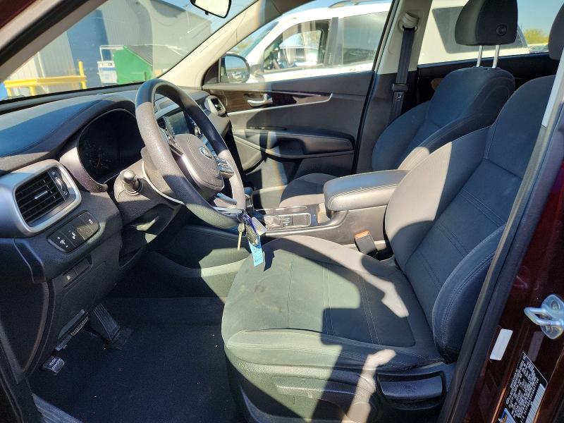 2019 Kia Sorento VIN 5XYPGDA39KG497704 COPART salvage auction — FRONT END, Id - Salvage Certificate Of Title, sold $2,400 on 2026-07-17 (photo 7)