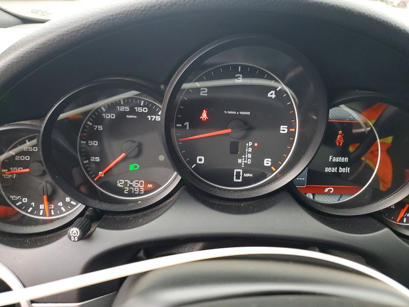 2013 Porsche Cayenne VIN WP1AF2A24DLA37098 COPART salvage auction — REAR END, Or - Salvage Title Certificate, sold $475 on 2026-07-29 (photo 9)