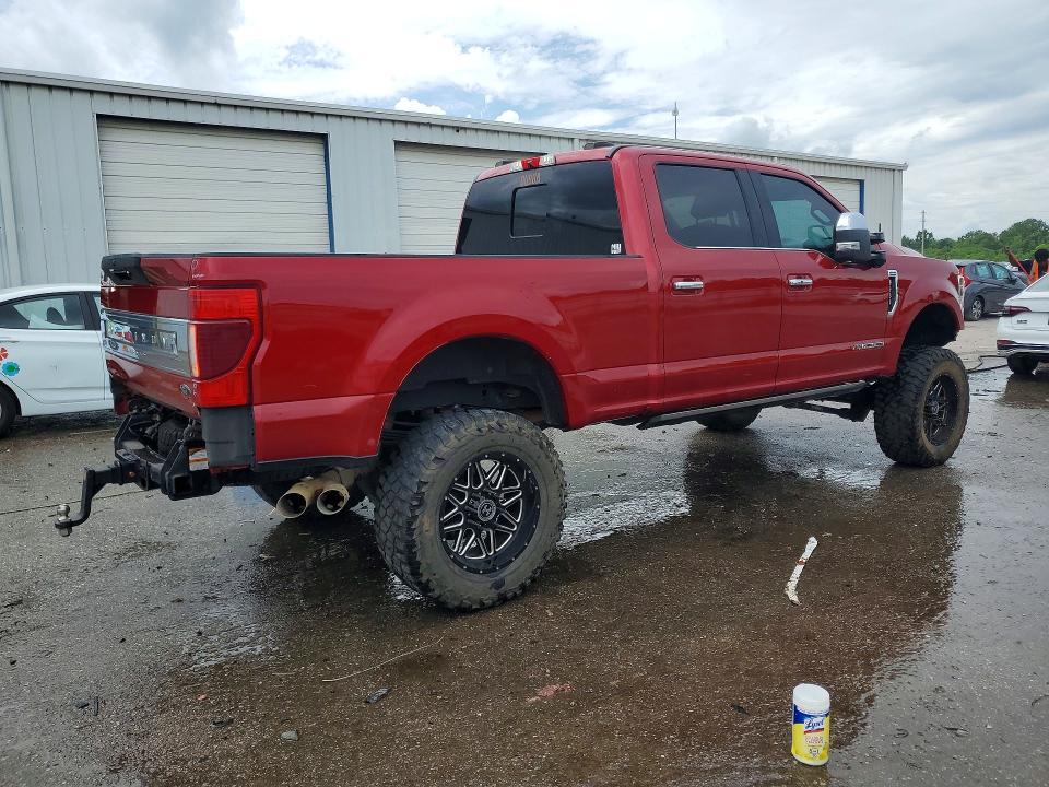 2020 Ford VIN 1FT8W2BT7LEE43421 COPART salvage auction — FRONT END, Al - Cert Of Title-Salvage Title, sold $22,100 on 2026-07-09 (photo 3)