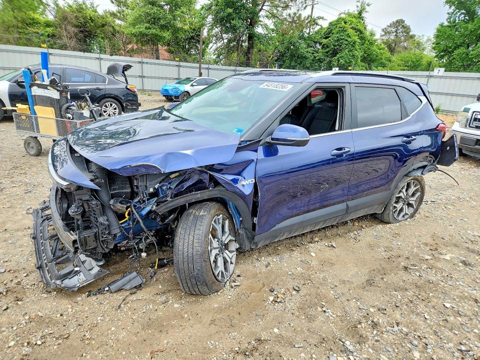 2023 Kia Seltos VIN KNDERCAA6P7449947 COPART salvage auction — FRONT END, Va - Cert Of Title - Salvage, sold $675 on 2026-07-14 (photo 1)