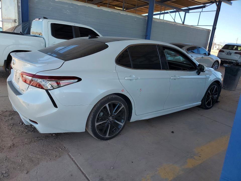 2018 Toyota Camry VIN 4T1BZ1HK5JU001791 COPART salvage auction — FRONT END, Az - Cert Of Title - Salvage, sold $6,300 on 2026-07-09 (photo 3)