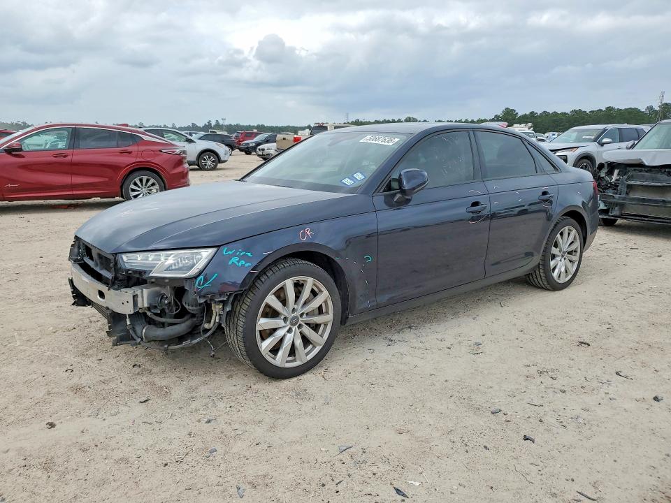 2017 Audi A4 VIN WAUGNAF41HN004473 COPART salvage auction — FRONT END, Tx - Salvage Vehicle Title, sold $3,600 on 2026-07-17 (photo 1)