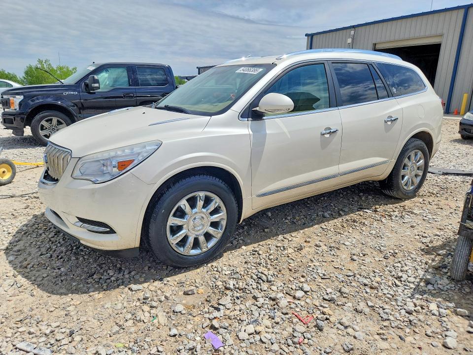 2015 Buick Enclave VIN 5GAKVCKD6FJ198910 COPART salvage auction — FRONT END, Mi - Certificate Of Title, sold $1,300 on 2026-07-02 (photo 1)