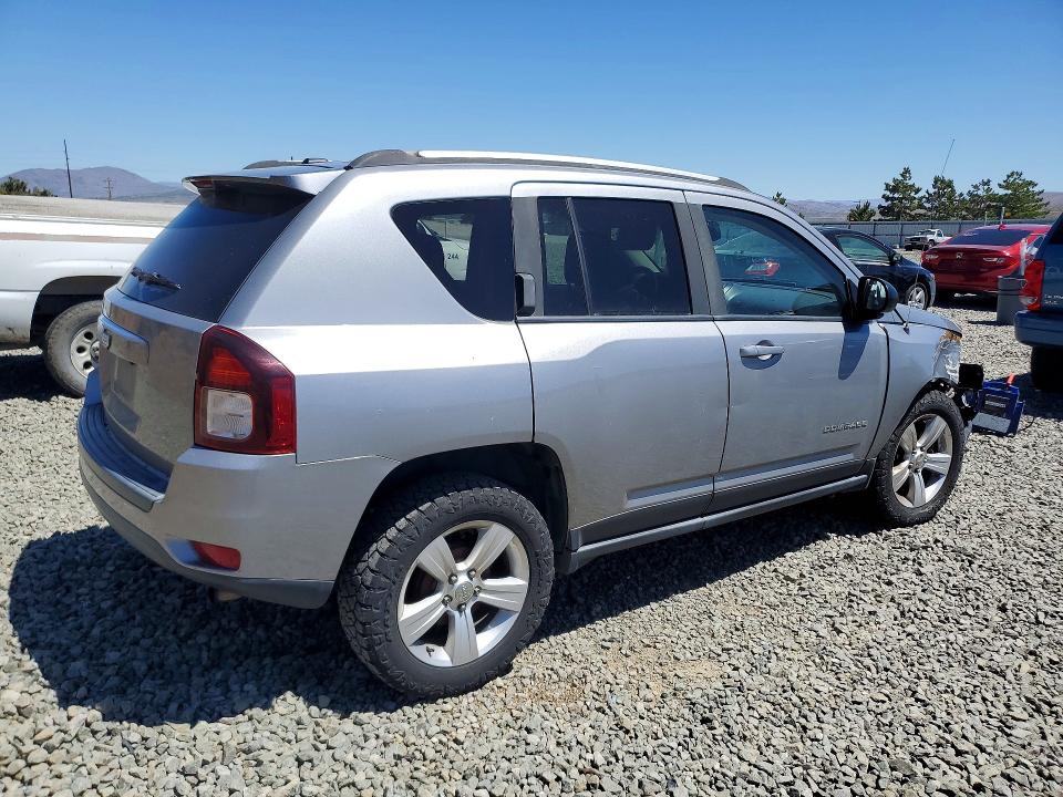 2016 Jeep Compass VIN 1C4NJCBA9GD641368 COPART salvage auction — FRONT END, Nv - Certificate Of Title, sold $1,000 on 2026-07-02 (photo 3)