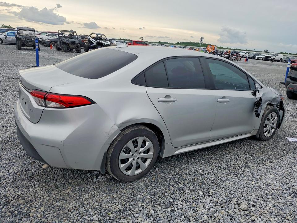 2025 Toyota Corolla VIN 5YFB4MDE3SP323834 COPART salvage auction — SIDE, La - Cert Of Title-Salvage, sold $5,100 on 2026-07-13 (photo 3)