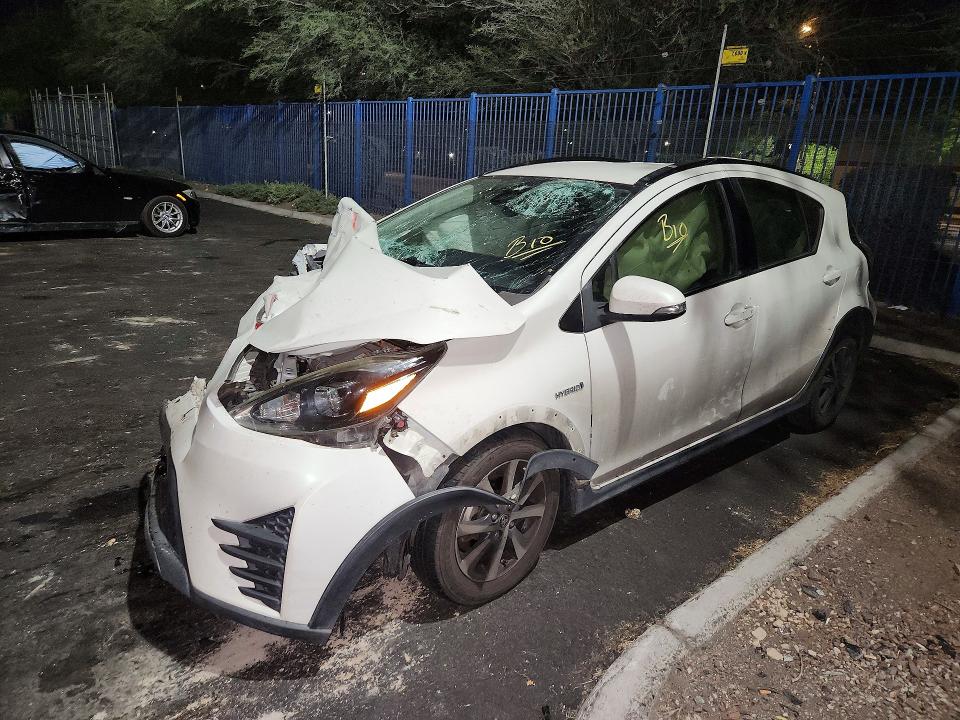 2018 Toyota Prius VIN JTDKDTB35J1606718 COPART salvage auction — FRONT END, NV - SALVAGE TITLE, sold $575 on 2026-07-28 (photo 1)