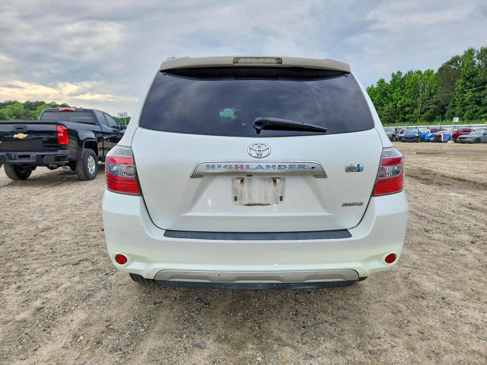 2010 Toyota Highlander hybrid VIN JTEJW3EHXA2048416 COPART salvage auction — FRONT END, Va - Certificate Of Title, sold $2,750 on 2026-07-07 (photo 6)