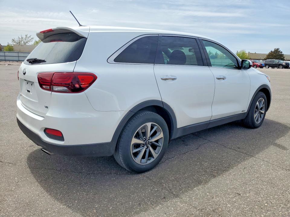 2020 Kia Sorento VIN 5XYPGDA57LG692428 COPART salvage auction — HAIL, Mn - Cert Of Title-Salvage, sold $1,750 on 2026-07-09 (photo 3)