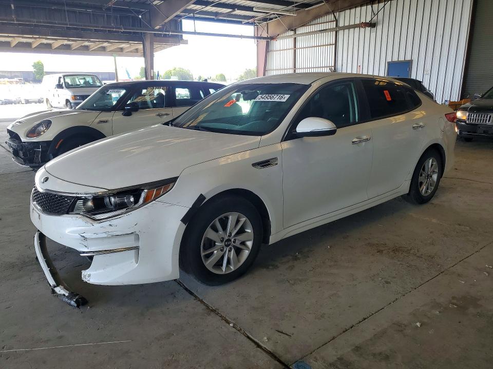 2016 Kia Optima VIN KNAGT4L33G5100977 COPART salvage auction — FRONT END, Ca - Dis/Dlr/Exp Only Clean Title, sold $1,000 on 2026-07-23 (photo 1)