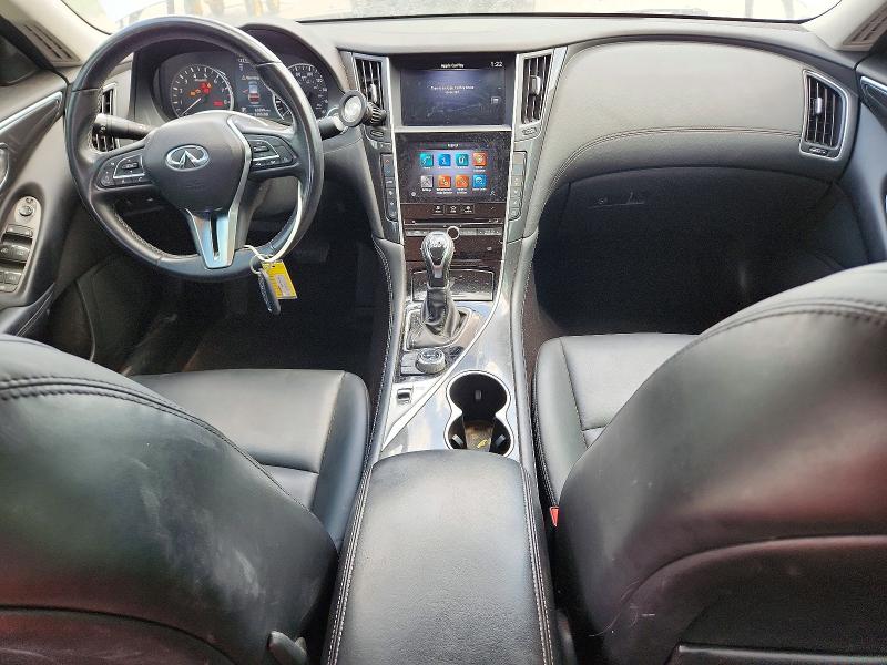 2020 Infiniti Q50 VIN JN1EV7AP2LM207145 COPART salvage auction — REAR END, Fl - Certificate Of Destruction, sold $1,600 on 2026-07-21 (photo 8)