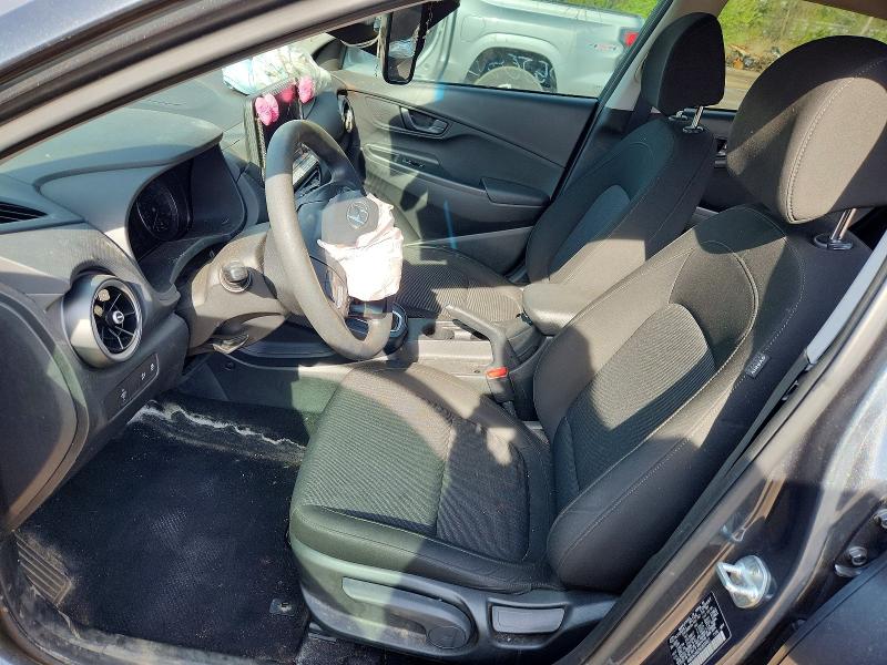 2022 Hyundai Kona VIN KM8K62AB2NU803861 COPART salvage auction — FRONT END, Oh - Cert Of Title-Salvage, sold $2,300 on 2026-07-09 (photo 7)