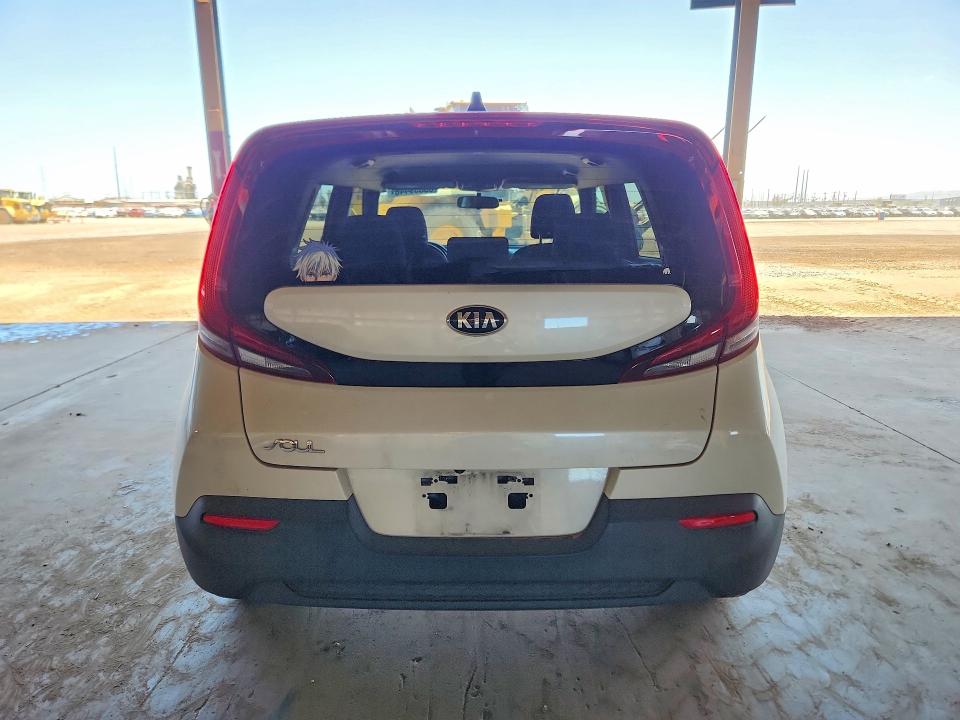 2021 Kia Soul VIN KNDJ23AU9M7783947 COPART salvage auction — VANDALISM, Az - Cert Of Title - Salvage, sold $3,100 on 2026-07-27 (photo 6)
