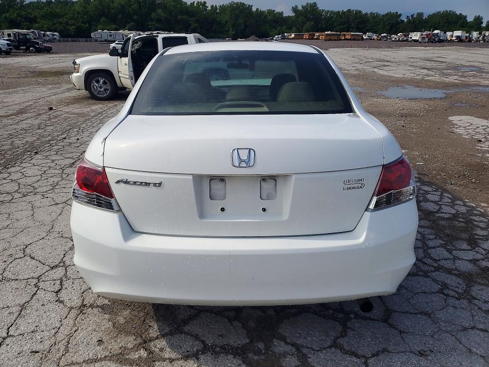 2008 Honda Accord VIN 1HGCP263X8A163722 COPART salvage auction — FRONT END, Mo - Salvage Certificate Of Title, sold $850 on 2026-07-09 (photo 6)