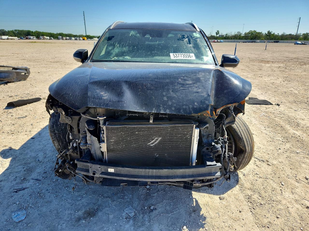 2020 Hyundai Palisade VIN KM8R5DHE8LU108018 COPART salvage auction — Front End, TX - CERTIFICATE OF TITLE, sold $4,900 on 2026-07-09 (photo 5)