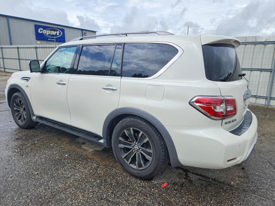 2017 Nissan Armada VIN JN8AY2NF3H9303856 COPART salvage auction — SIDE, Al - Cert Of Title-Salvage Title, sold $4,350 on 2026-07-13 (photo 2)