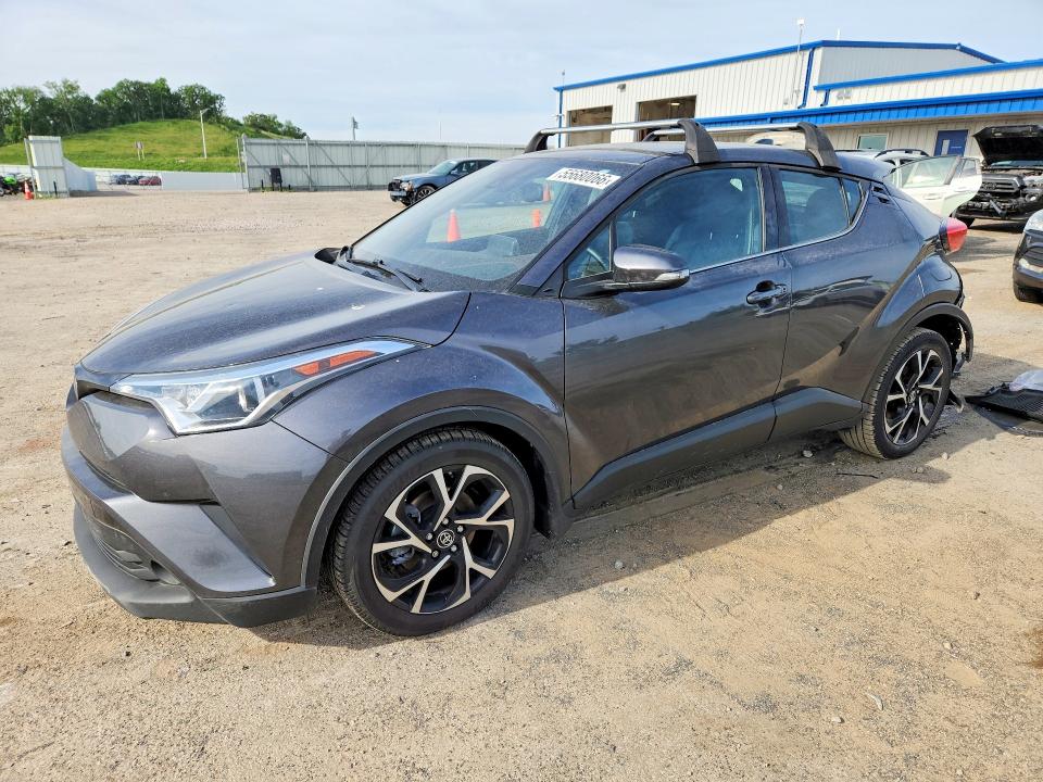 2019 Toyota VIN NMTKHMBX2KR100053 COPART salvage auction — HAIL, Wi - Certificate Of Title, sold $6,500 on 2026-07-28 (photo 1)