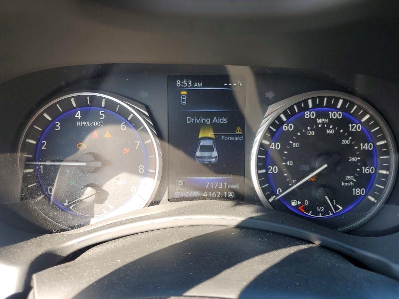 2019 Infiniti Q60 VIN JN1EV7EL9KM291244 COPART salvage auction — FRONT END, Md - Cert Of Salvage > 75% Damage, sold $2,550 on 2026-07-27 (photo 9)