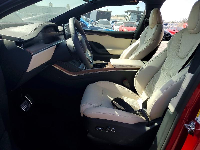 2026 Tesla Model x VIN 7SAXCBE59TF473345 COPART salvage auction — REAR END, Ca - Salvage Certificate, sold $38,500 on 2026-07-02 (photo 7)