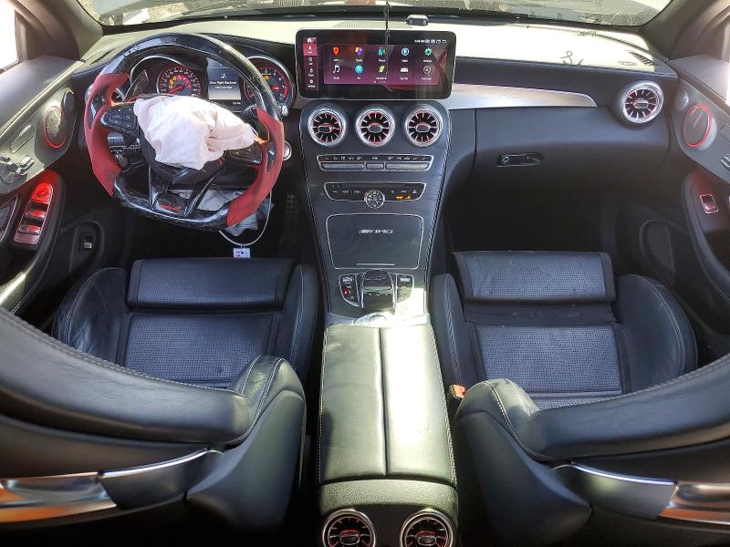 2017 Mercedes-benz C-klasse VIN WDDWK8HB9HF480529 COPART salvage auction — FRONT END, Ca - Salvage Certificate, sold $8,200 on 2026-07-02 (photo 8)
