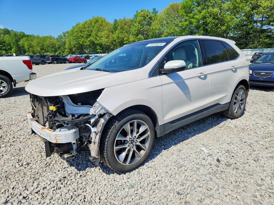 2016 Ford Edge VIN 2FMPK4K90GBB55003 COPART salvage auction — FRONT END, Ma - Cert Of Title-Reconstrctd Coll, sold $1,750 on 2026-07-06 (photo 1)