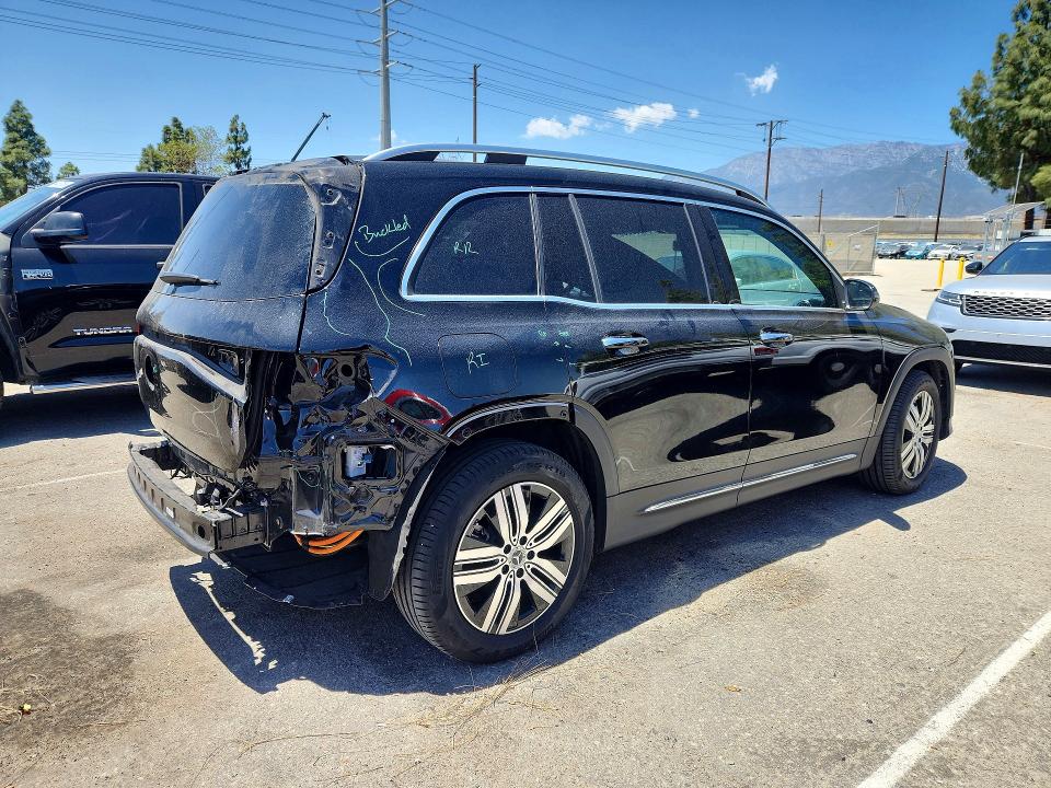 2024 Mercedes-benz Eqb VIN W1N9M0CB8RN103961 COPART salvage auction — REAR END, Ca - Salvage Certificate, sold $14,000 on 2026-07-02 (photo 3)