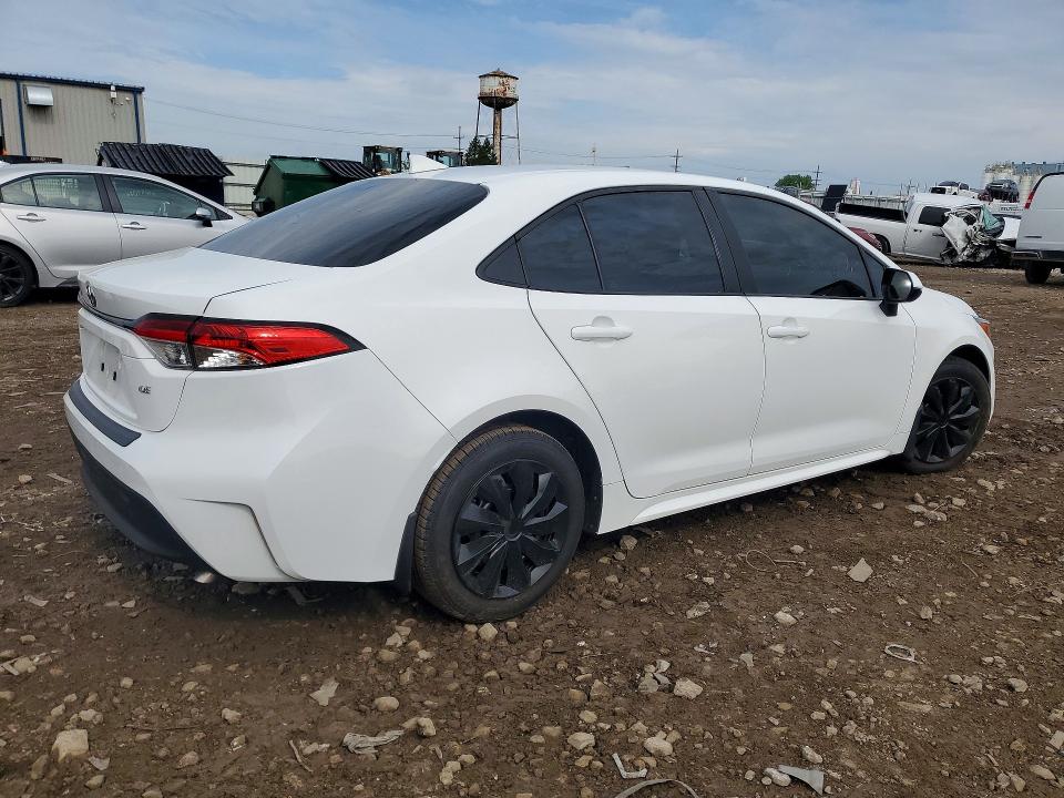2024 Toyota Corolla VIN 5YFB4MDE2RP125482 COPART salvage auction — FRONT END, Il - Salvage Certificate, sold $6,500 on 2026-07-31 (photo 3)