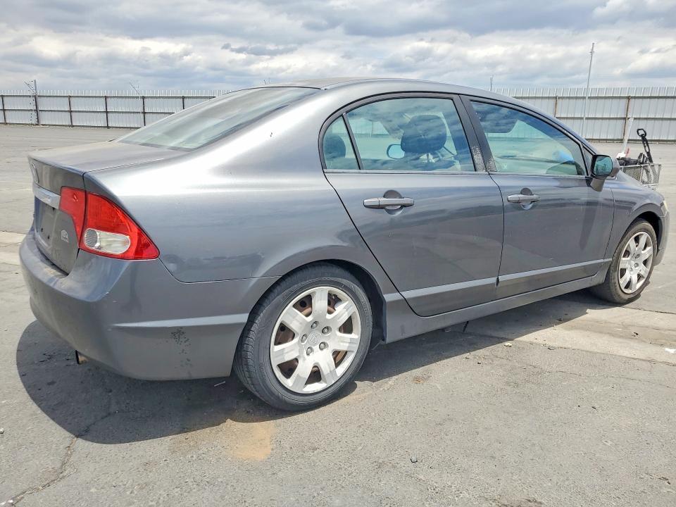 2010 Honda Civic VIN 2HGFA1F51AH331409 COPART salvage auction — SIDE, Ca - Salvage Certificate, sold $1,200 on 2026-07-02 (photo 3)