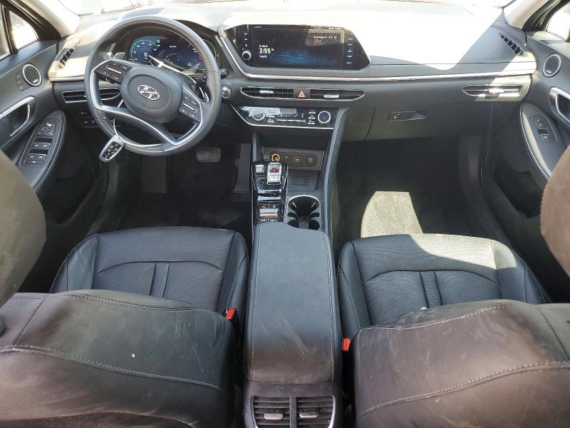 2023 Hyundai Sonata VIN KMHL54JJ0PA070028 COPART salvage auction — FRONT END, Nv - Salvage Title, sold $6,500 on 2026-07-15 (photo 8)