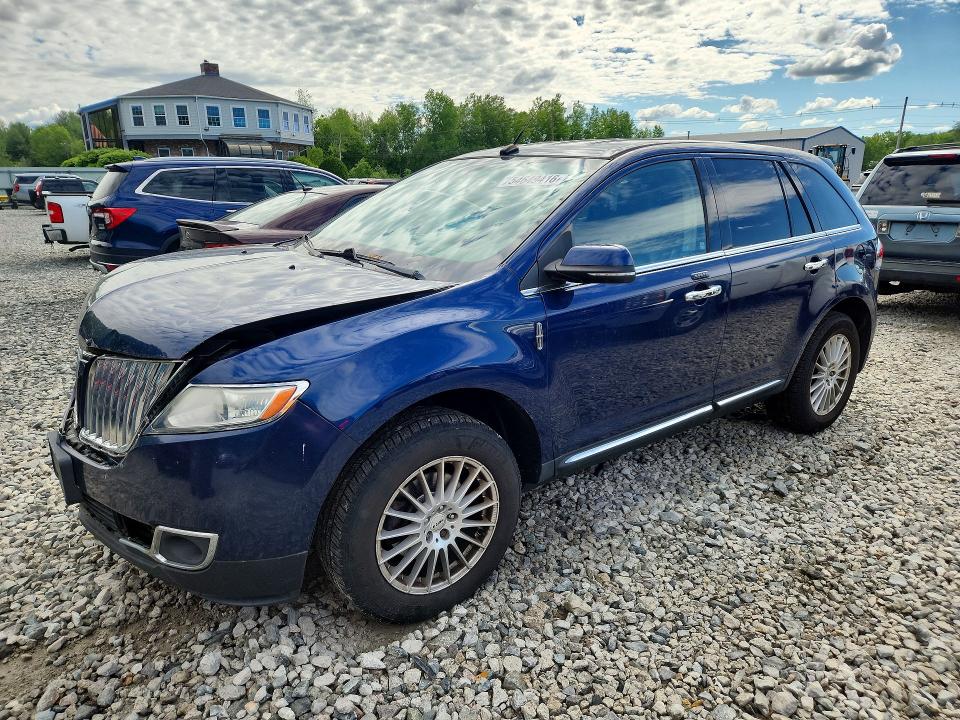 2012 Lincoln Mkx VIN 2LMDJ8JK9CBL07747 COPART salvage auction — FRONT END, Ma - Cert Of Title-Reconstrctd Coll, sold $400 on 2026-07-02 (photo 1)