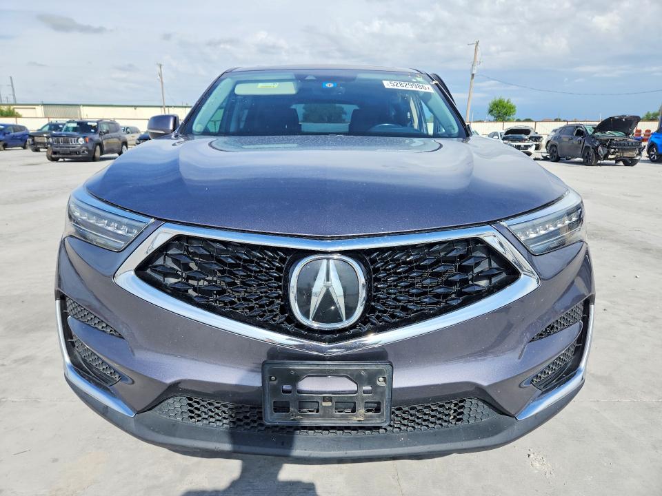 2021 Acura Rdx VIN 5J8TC1H34ML006706 COPART salvage auction — SIDE, Tx - Salvage Vehicle Title, sold $6,300 on 2026-07-06 (photo 5)