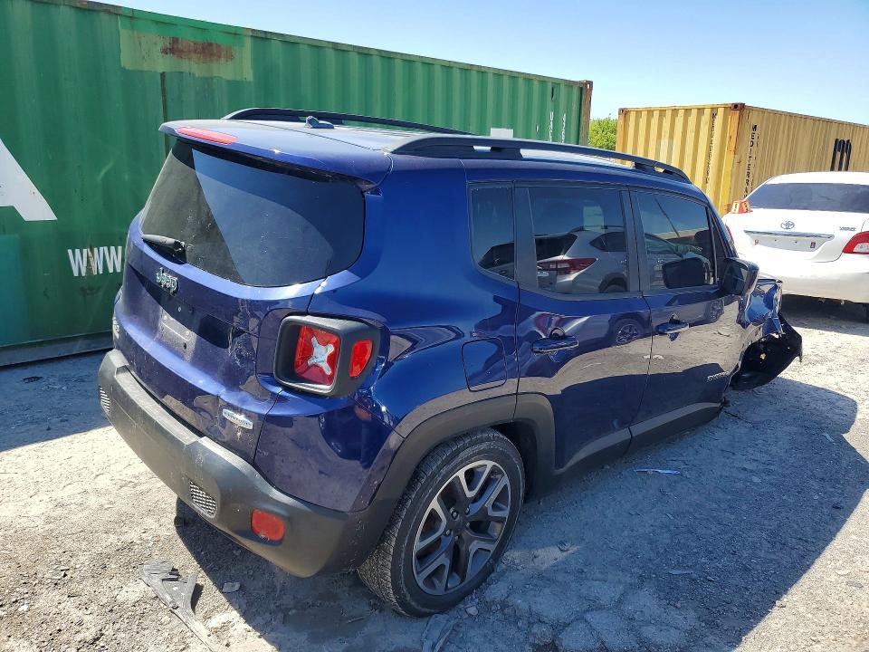 2016 Jeep Renegade VIN ZACCJBBT6GPE04003 COPART salvage auction — FRONT END, IN - CERTIFICATE OF TITLE (P), sold $250 on 2026-07-02 (photo 3)