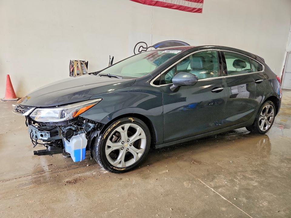 2018 Chevrolet Cruze VIN 3G1BF6SM0JS608663 COPART salvage auction — FRONT END, In - Cert Of Title - Rebuilt Vehicl, sold $1,350 on 2026-07-09 (photo 1)