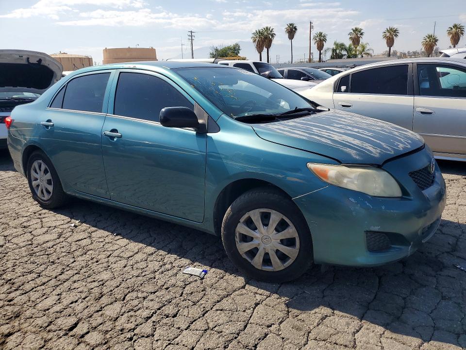 2009 Toyota Corolla VIN JTDBL40E099028389 COPART salvage auction — FRONT END, Ca - Salvage Certificate, sold $800 on 2026-07-06 (photo 4)