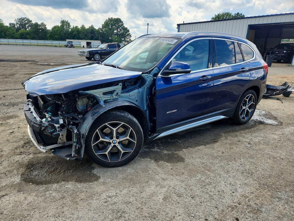 2016 BMW X1 VIN WBXHT3C33GP880665 COPART salvage auction — FRONT END, La - Cert Of Title-Salvage, sold $3,250 on 2026-07-09 (photo 1)