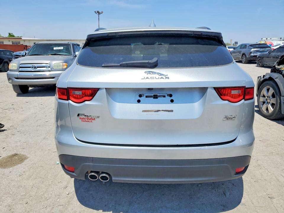 2017 Jaguar F-pace VIN SADCJ2BN3HA491513 COPART salvage auction — MINOR DENT/SCRATCHES, Il - Certificate Of Title (P), sold $2,950 on 2026-07-09 (photo 6)
