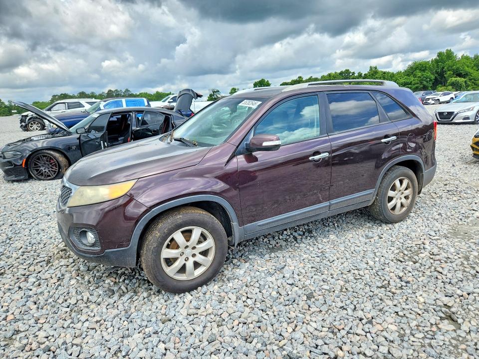 2011 Kia Sorento VIN 5XYKT4A11BG077553 COPART salvage auction — FRONT END, Ga - Cert Of Title-Salvage, sold $1,200 on 2026-07-30 (photo 1)