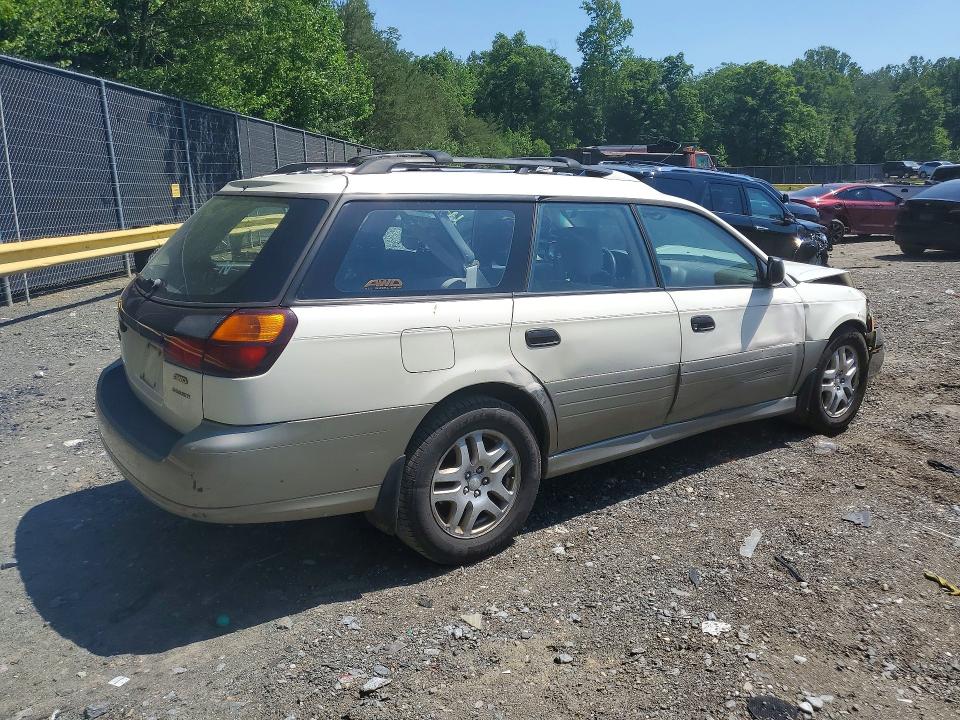 2002 Subaru LEGACY VIN 4S3BH675527659448 COPART salvage auction — FRONT END, MD - CERT OF SALVAGE > 75% DAMAGE, sold $225 on 2026-07-02 (photo 3)