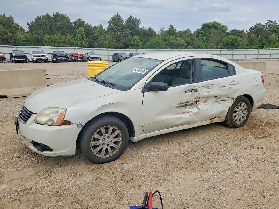 2009 Mitsubishi Galant VIN 4A3AB36F59E016395 COPART salvage auction — SIDE, Il - Salvage Certificate, sold $275 on 2026-07-07 (photo 1)