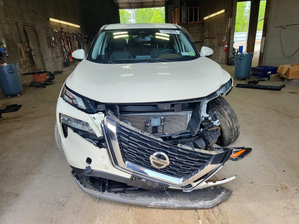 2021 Nissan Rogue VIN JN8AT3BB9MW204122 COPART salvage auction — FRONT END, Ny - Mv-907A Salvage Certificate, sold $3,000 on 2026-07-20 (photo 5)