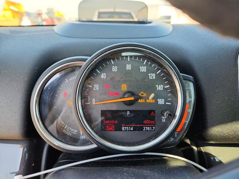 2019 Mini Cooper VIN WMZYU7C53K3F93512 COPART salvage auction — FRONT END, Tx - Certificate Of Title, sold $2,200 on 2026-07-24 (photo 9)