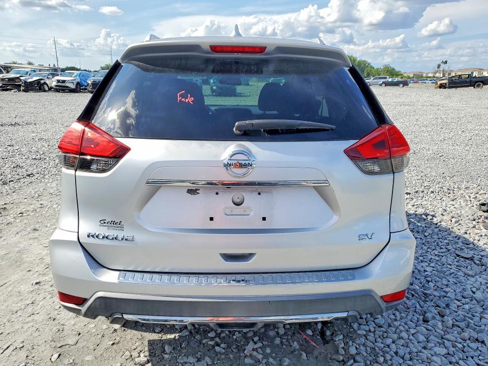 2017 Nissan Rogue VIN KNMAT2MT4HP520734 COPART salvage auction — FRONT END, Fl - Cert Of Title Slvg Rebuildable, sold $1,850 on 2026-07-10 (photo 6)