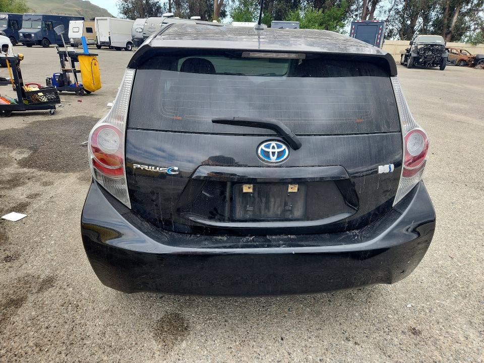 2013 Toyota Prius VIN JTDKDTB34D1537055 COPART salvage auction — FRONT END, CA - SALVAGE CERTIFICATE, sold $1,750 on 2026-07-24 (photo 6)