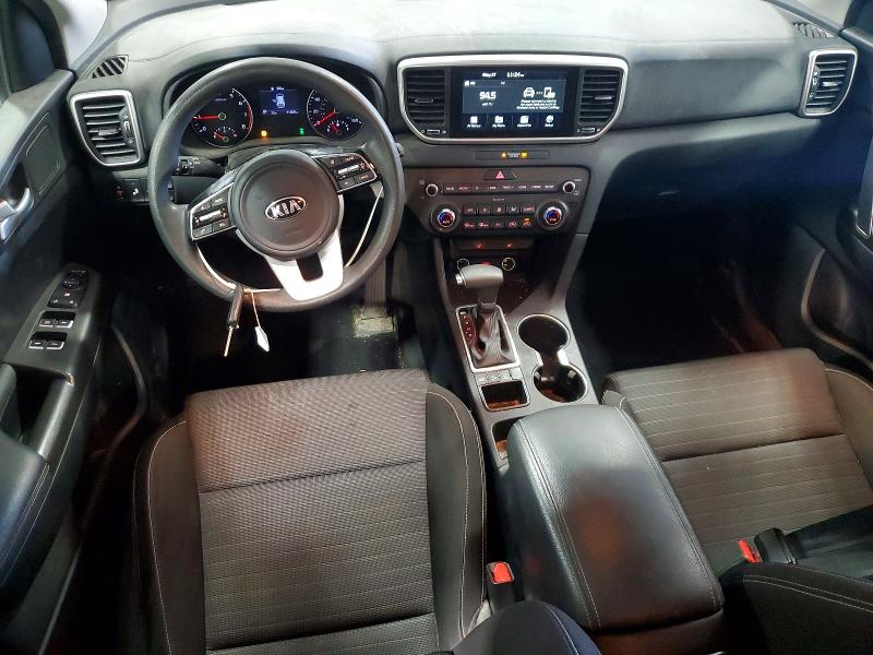 2020 Kia Sportage VIN KNDPMCAC7L7647763 COPART salvage auction — VANDALISM, Mn - Cert Of Title-Salvage, sold $5,100 on 2026-07-14 (photo 8)