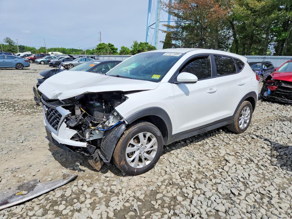 2021 Hyundai Tucson VIN KM8J2CA42MU369180 COPART salvage auction — FRONT END, Nj - Cert Of Title-Salvage, sold $2,100 on 2026-07-27 (photo 1)