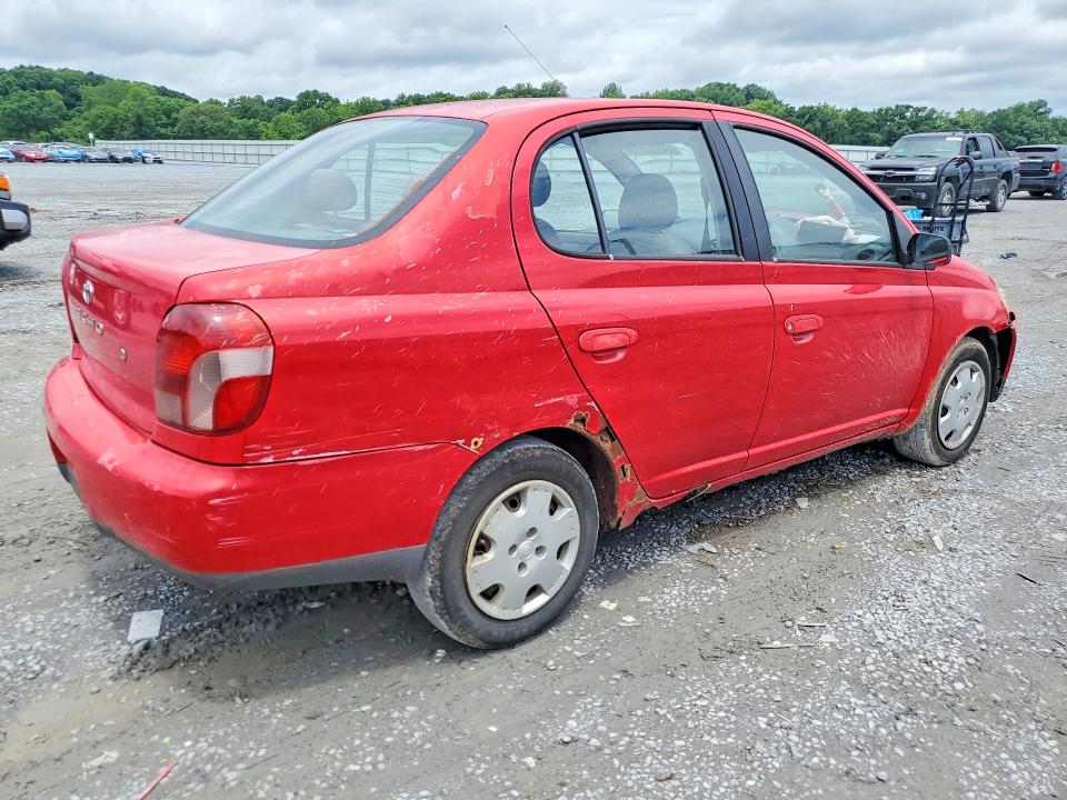 2001 Toyota Echo VIN JTDBT123310182078 COPART salvage auction — FRONT END, Nc - Salvage Certificate Of Title, sold $250 on 2026-07-08 (photo 3)