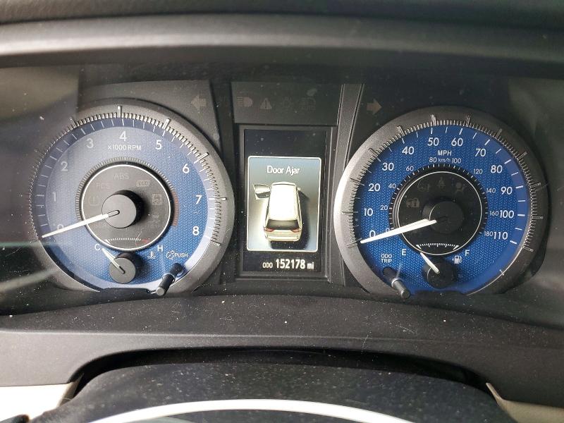 2015 Toyota Sienna VIN 5TDYK3DC0FS651525 COPART salvage auction — FRONT END, Tx - Salvage Vehicle Title, sold $1,350 on 2026-07-10 (photo 9)