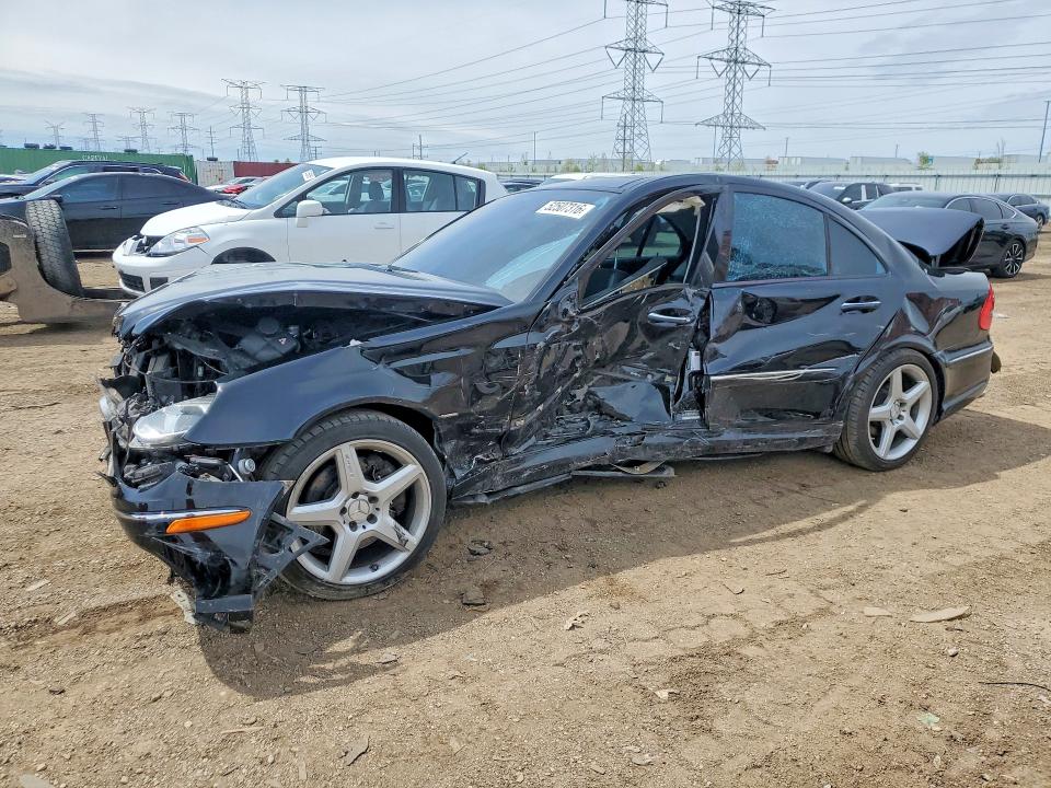 2009 Mercedes-benz E-klasse VIN WDBUF90X59B435453 COPART salvage auction — SIDE, Il - Salvage Certificate, sold $400 on 2026-07-09 (photo 1)